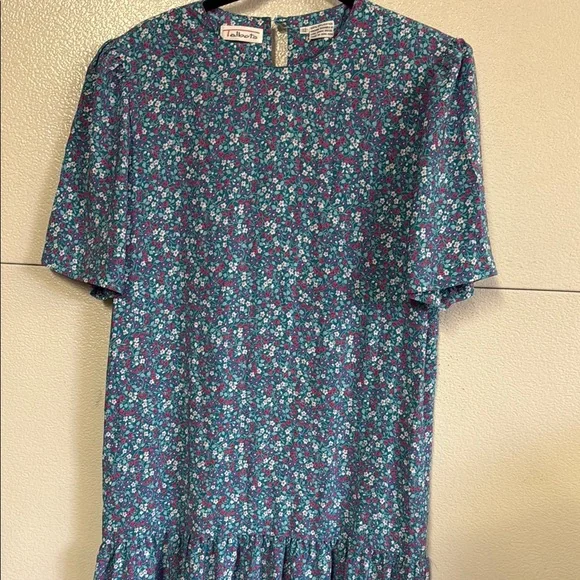 flowered talbots maxi resses - Picture 2 of 8